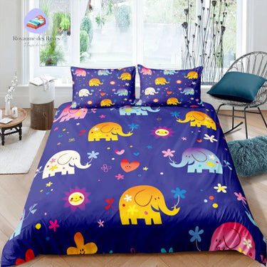 Housse de Couette Éléphant Love